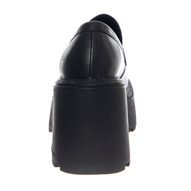 Spoiled Black Leather - Moccasini Donna Neri WSSSPOILED-BLK . WINDSOR SMITH 