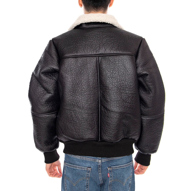B-15 MOD Jacket -- Giacca Uomo Nera F258117 3 ALPHA INDUSTRIES 