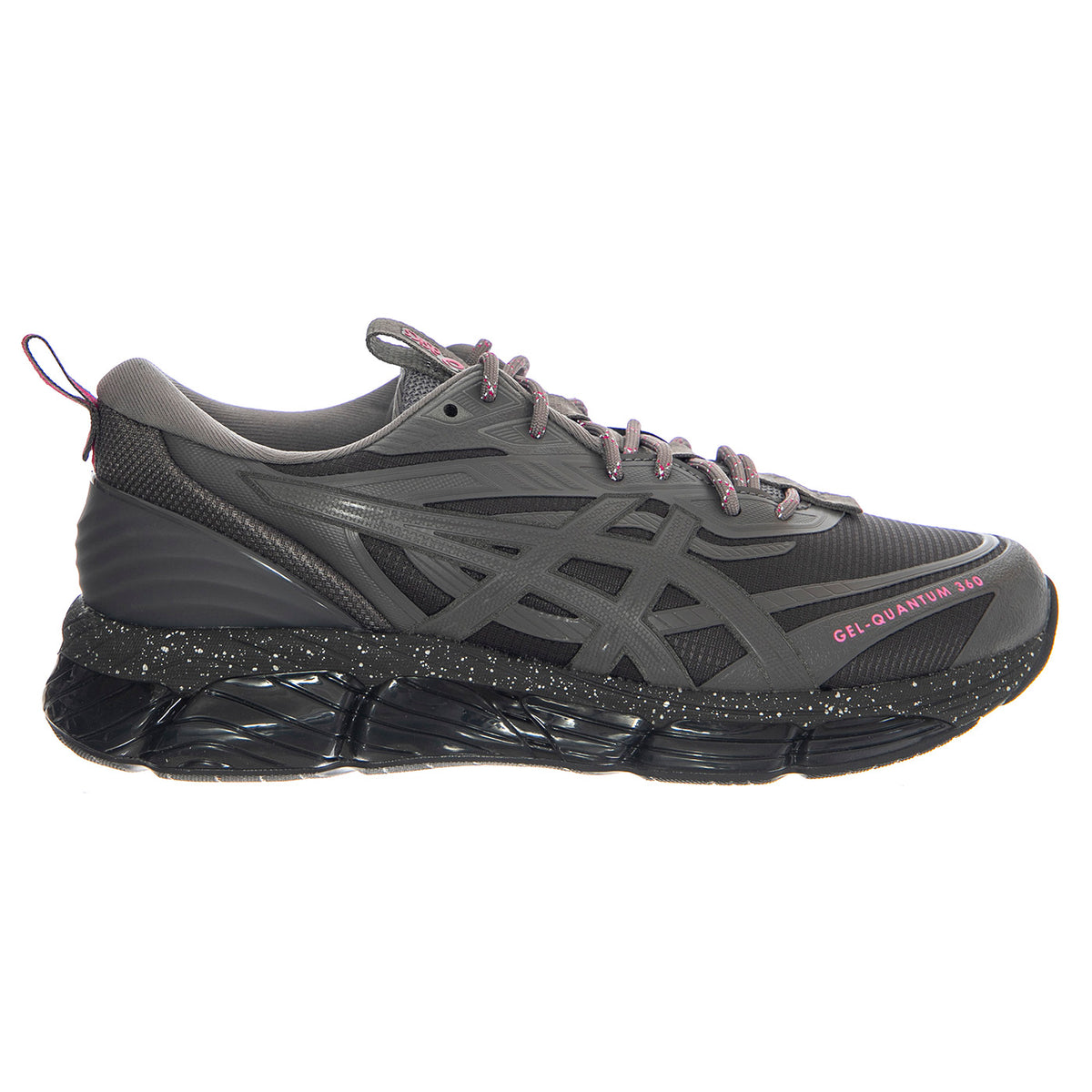 GEL-QUANTUM 360 VIII UTILITY Obsidian Grey / Black - Scarpe Stringate Uomo Nere 1203A471-025 . ASICS 