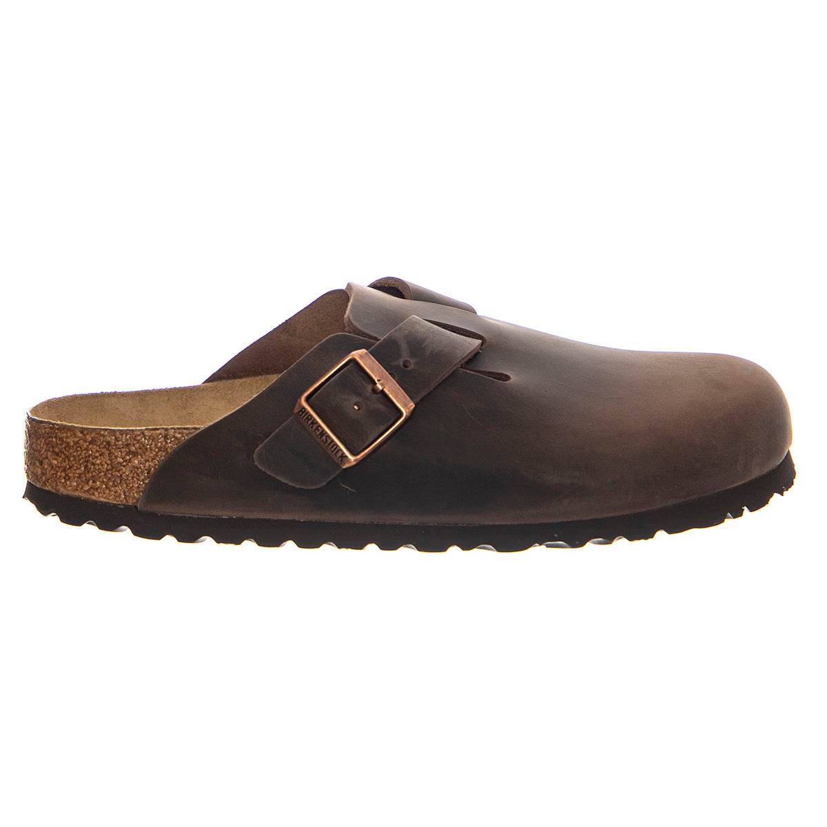 Boston BS Habana Suede Leather Brown -- Sandali Uomo Marroni 0159713 . BIRKENSTOCK 