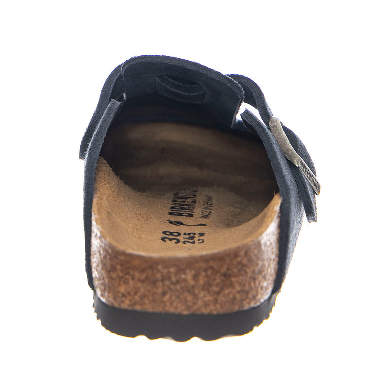 Boston New Navy, Suede Leather - Sandali Uomo Blu 1030902 . BIRKENSTOCK 