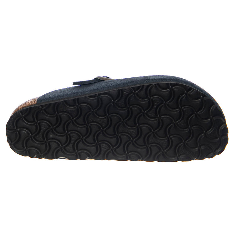 Boston New Navy, Suede Leather - Sandali Uomo Blu 1030902 . BIRKENSTOCK 