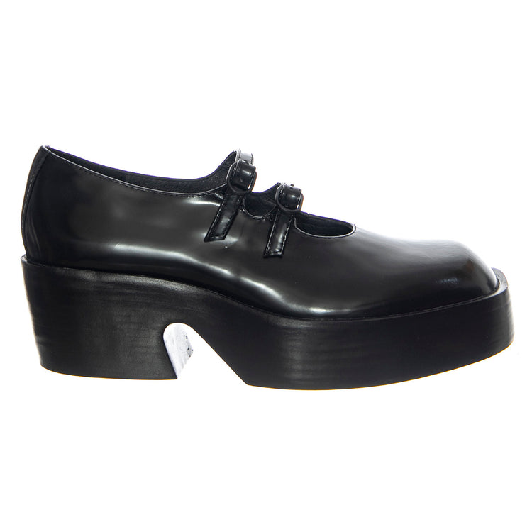 Mimi Negro / Billie Negro Shiny - Mocassini Donna Neri K201805-002 . CAMPER 