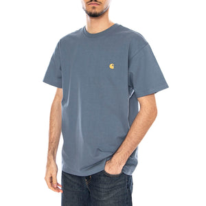 S/S Chase Maglietta -- Maglietta Uomo Angelite / Gold I026391.37ZXX . CARHARTT WIP 