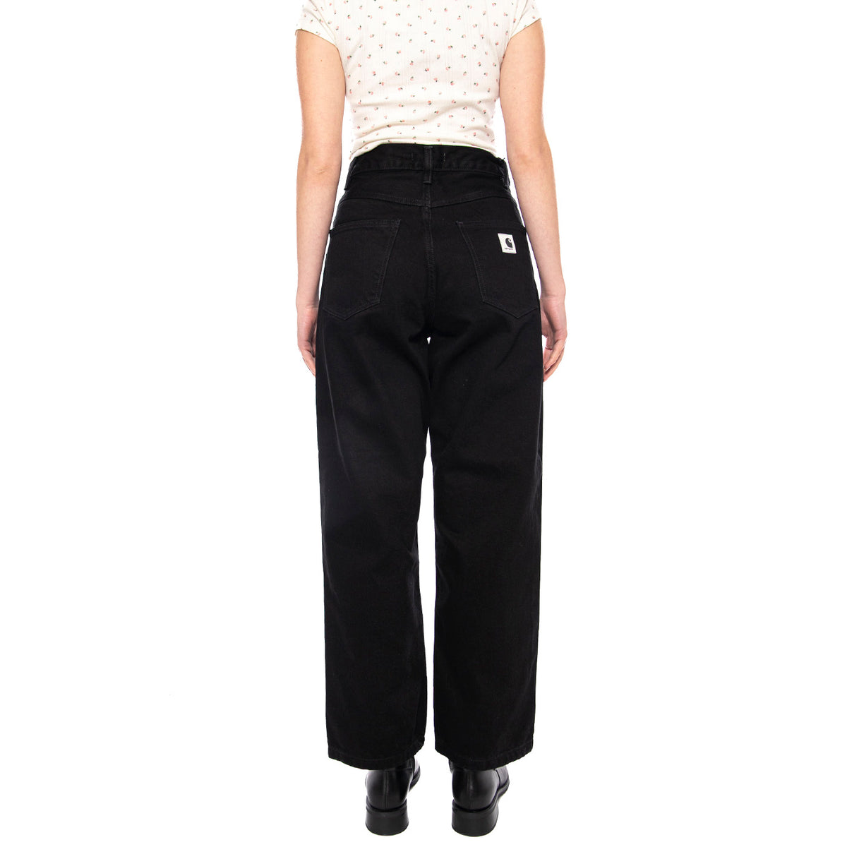 W' Brandon Pant - Pantaloni Donna Neri Carhartt WIP I035892.89.02 . CARHARTT WIP 