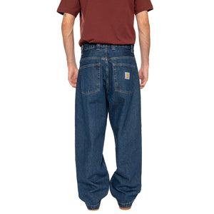 Baggy Jeans Relaxed Carhartt WIP Brandon - Pantaloni Uomo Blu I035893-106 . CARHARTT WIP 