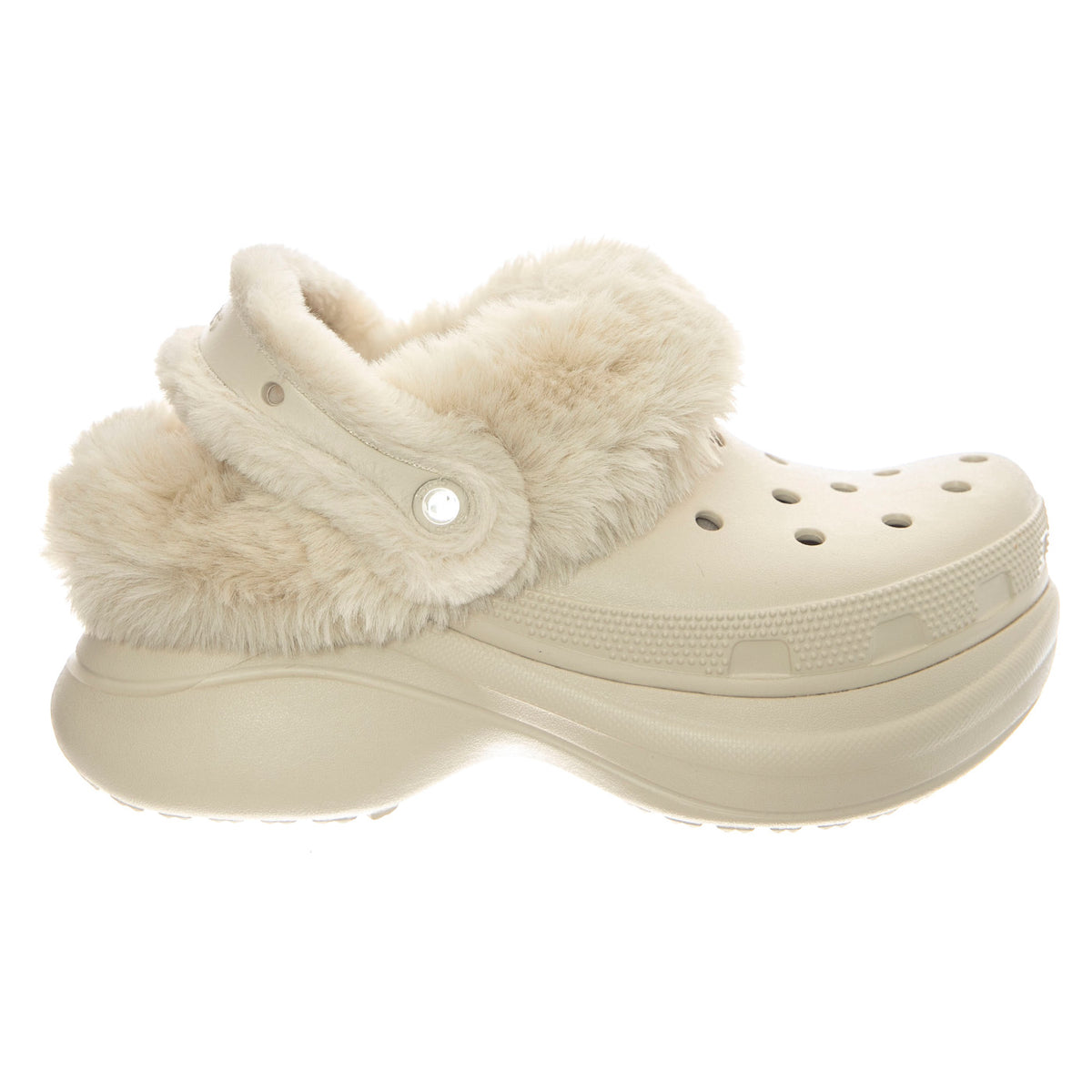 Bae Lined Clog W Beige - Sandali Donna Beige CR.211753 STUC CROCS 
