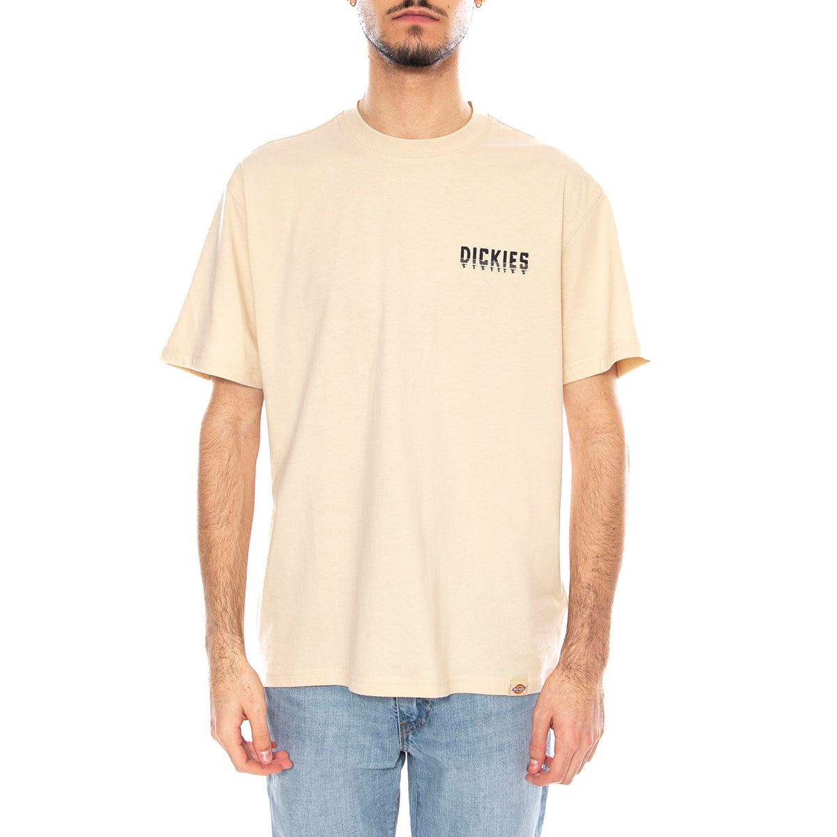 Pelham SS Maglietta -- Maglietta Uomo Beige (Wood Ash) DK0A87QJL171 . DICKIES 