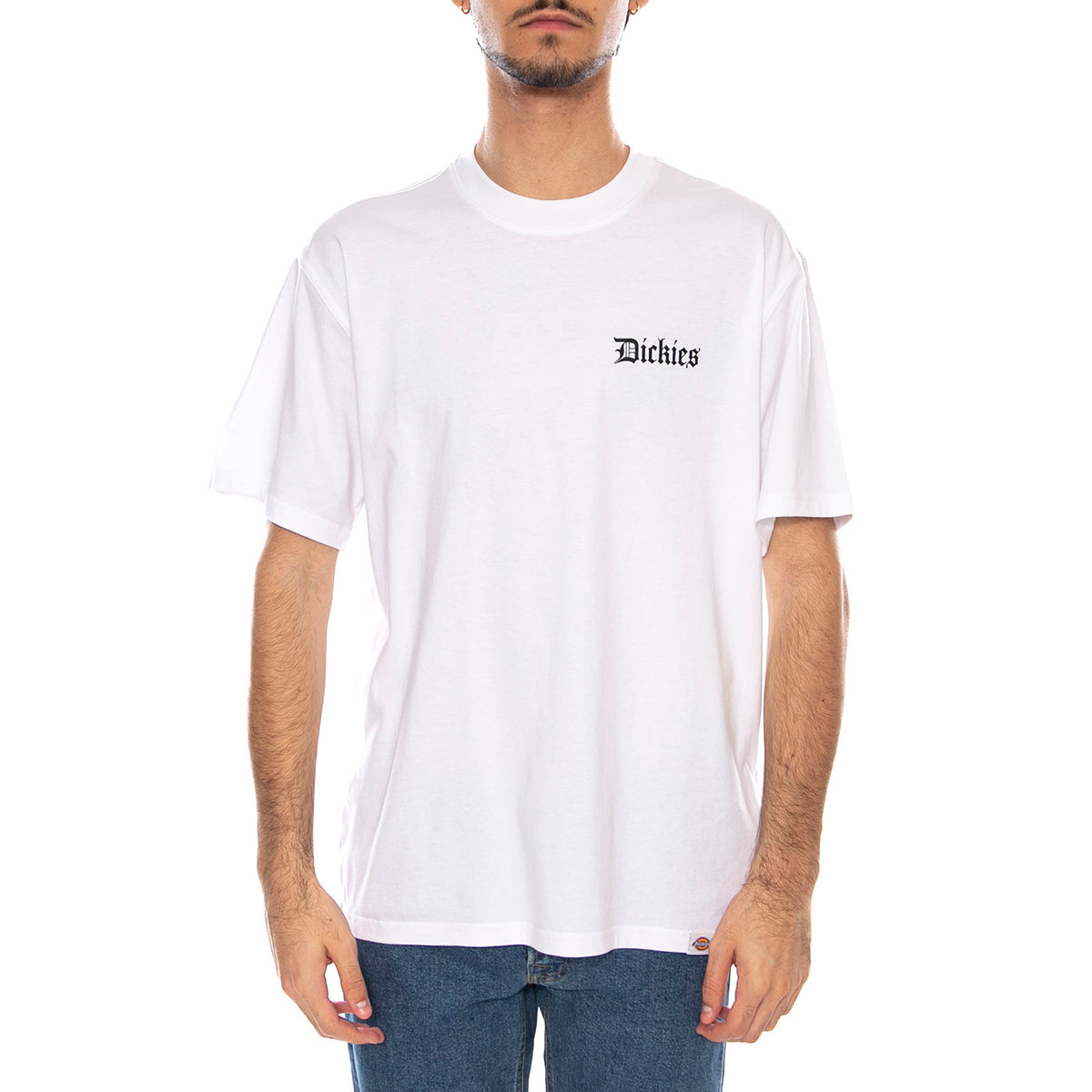 Dickies Diner Tee White - Maglietta Girocollo Uomo Bianca DK0A87QX0WH1 . DICKIES 