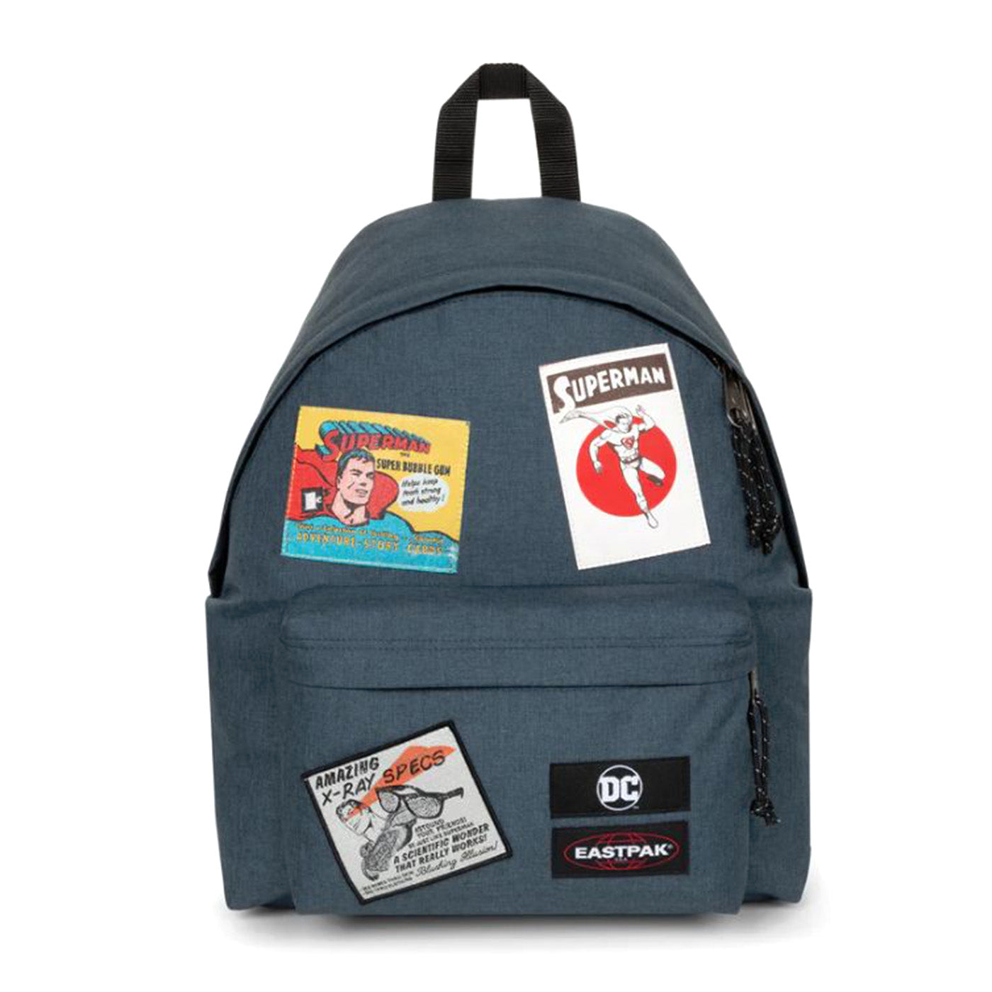 PADDED PAK'R SUPERMAN PATCH - Zaino Multicolore Collaborazione Superman EK000620 5V21 EASTPAK 