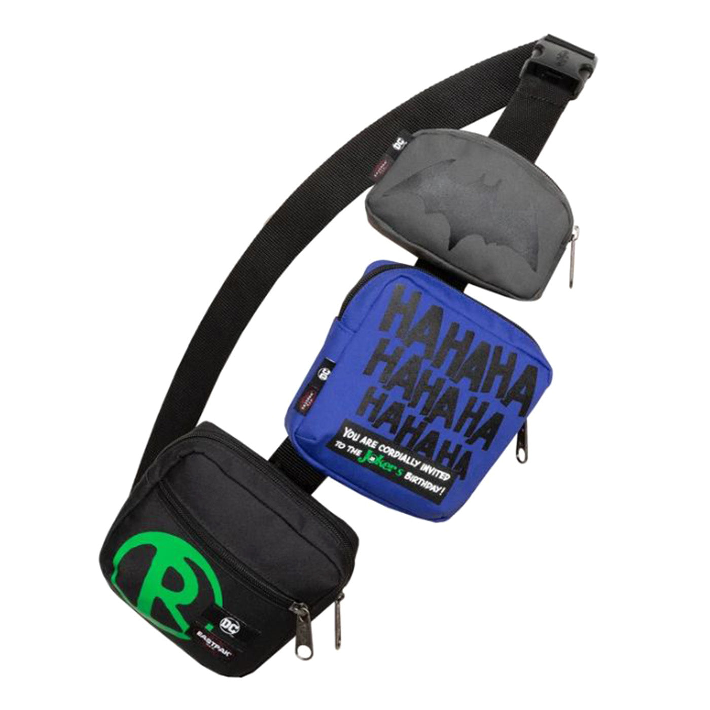 DC CROSSBODY GOTHAM CITY - Borsa a Tracolla Nero / Multicolore EK0A5BKR 5V31 EASTPAK 