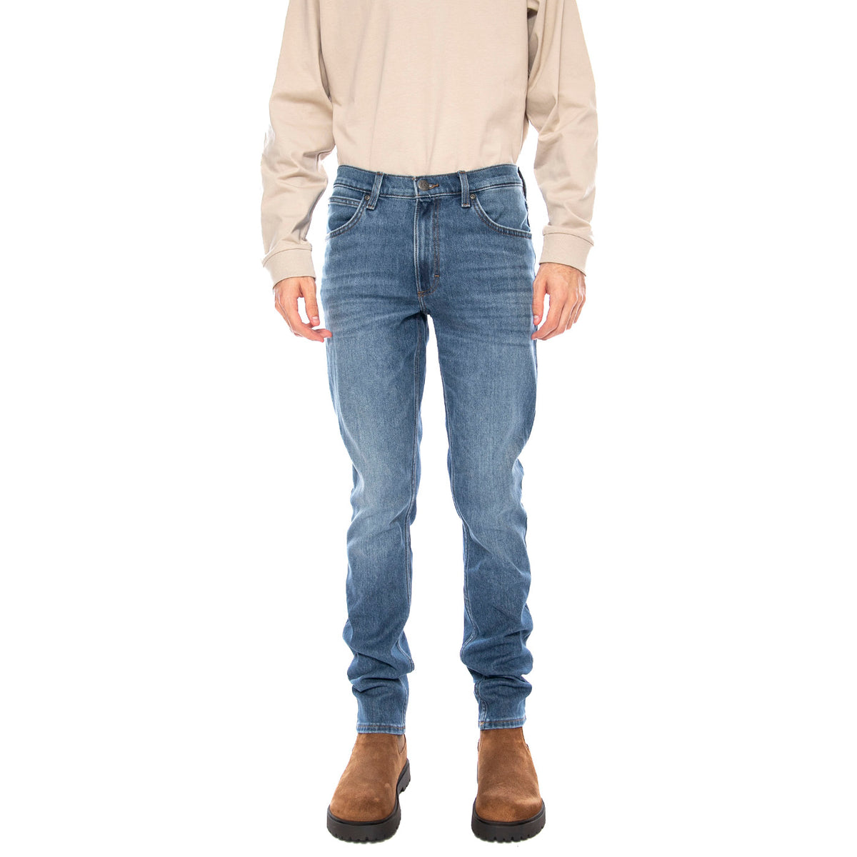 Luke Armstong Denim Jeans - Pantaloni Denim Jeans Uomo Blu 112370689 . LEE 