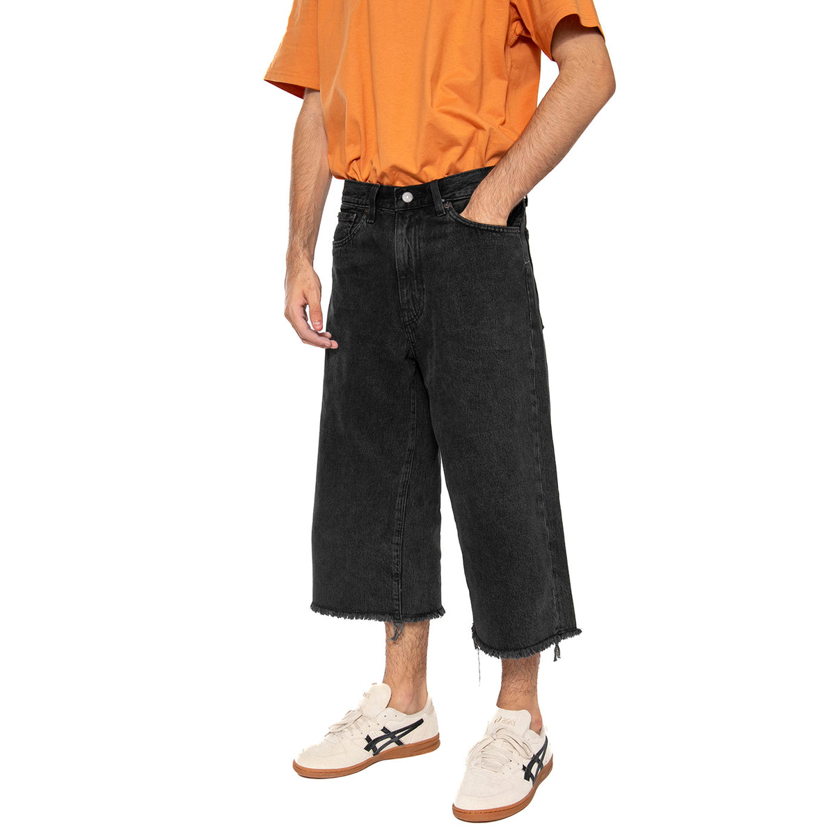 Autunno / Inverno - 478 Baggy Capri Just Business Black - Pantaloni Uomo Neri 004A8-0003 . LEVIS 