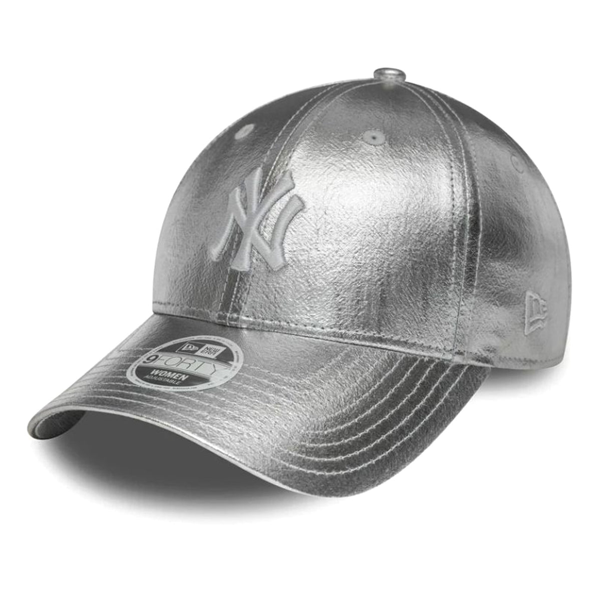 Female Metallic 9FORTY® New York Yankees Silver - Cappellino con Visiera Argento 60758957 MTS NEW ERA 
