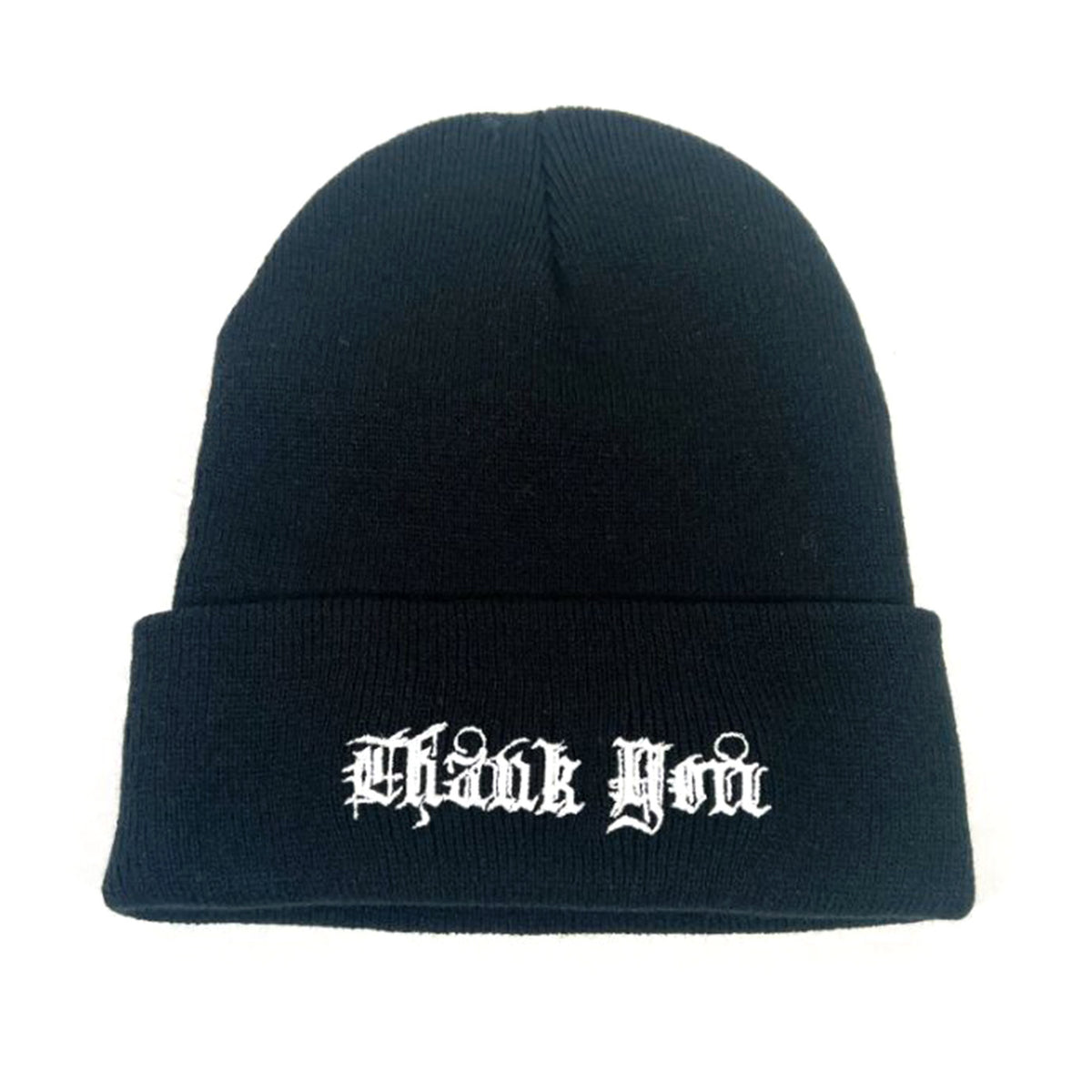 OG BEANIE BLACK - Cappellino a Cuffia Nero TYABN017-02-BLK . THANK YOU 