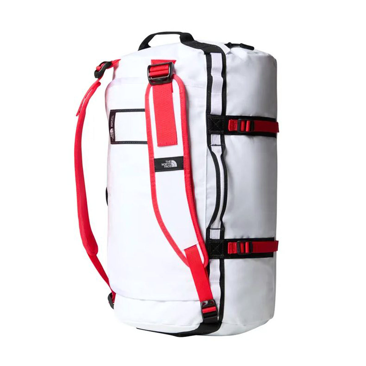Base Camp Duffell - S - White / Black / Elevation Red - Borsone da Viaggio Bianco NF0A52ST FIT1 THE NORTH FACE 