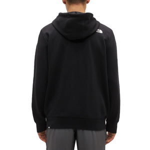 M SIMPLE DOME FULL ZIP HOODIE BLACK - Felpa con Cappuccio e Zip Uomo Nera NF0A89FD JK31 THE NORTH FACE 
