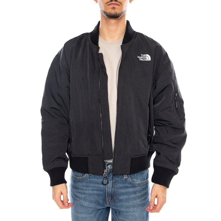U TNF Bomber Black -- Giacca Bomber Uomo Nera NF0A8F3R JK31 THE NORTH FACE 