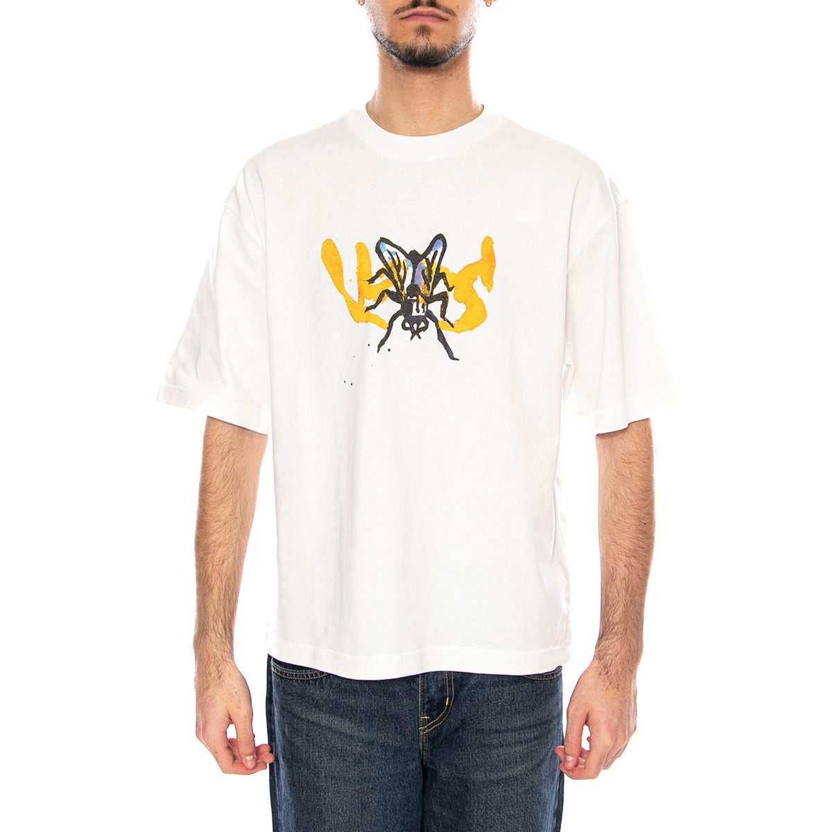 Raw Instinct Fly SS -- Maglietta Uomo Girocollo Bianca VN000R94 FS81 VANS 