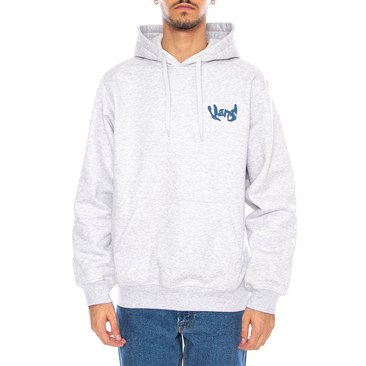 Evolve PO Hoodie Light Grey Heather -- Felpa con Cappuccio Grigia Chiaro Melange VN000RG2 1QI1 VANS 