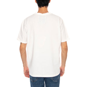Rode Ben Tee Worn White - Maglietta Girocollo Uomo Bianca 112371671 . WRANGLER 