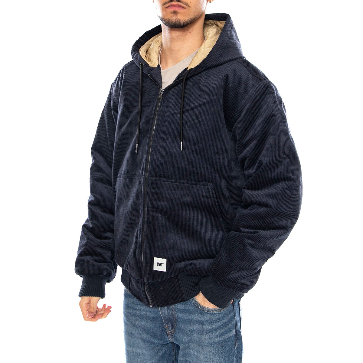 Cord Active Jacket Blue Nights - Giacca Uomo Blu Notte 6040096 19-4023 CAT 