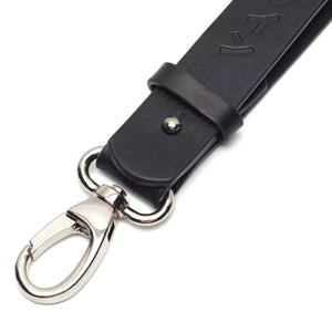 Edwin Leather Pant Hanger - Portachiavi Nero I020863.89.00.06 . EDWIN 