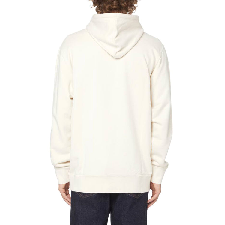 JAPANESE SUN HOODIE SWEAT WHISPER WHITE - Felpa con Cappuccio Uomo Bianca I029285.WHW.67. WHW.67 EDWIN 