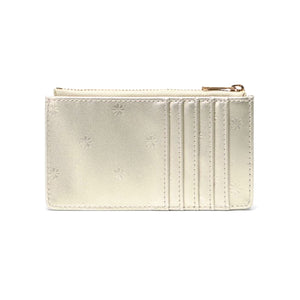 Herschel Oscar Large Cardholder Vegan Leather Champagne Metallic - Portacarte Grande in Pelle Vegana Beige 11154 06516 HERSCHEL 