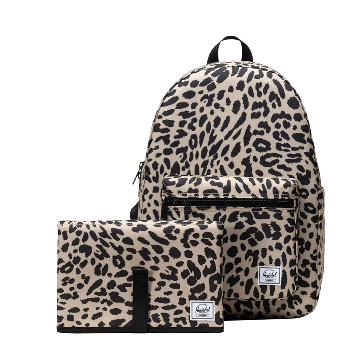 Settlement Backpack Diaper Bag 24L Leopard Waves - Zaino con Borsa per Pannolini Leopardato / Multicolore 11408 06251 HERSCHEL 