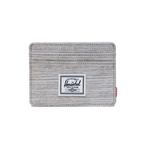 Charlie Cardholder Light Grey Crosshatch - Portacarte Grigio 30065 01866 HERSCHEL 