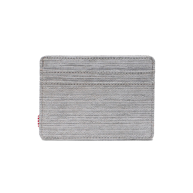 Charlie Cardholder Light Grey Crosshatch - Portacarte Grigio 30065 01866 HERSCHEL 