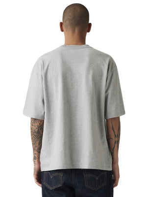 LEVI'S® HALF SLEEVE GR PCKT T GREY - Maglietta Girocollo Uomo Grigia 001MH-0002 . LEVIS 