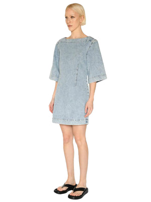 MINIMUM JAMILLA DRESS LIGHT BLUE - Abito Donna Blu 236903731 1001 MINIMUM 