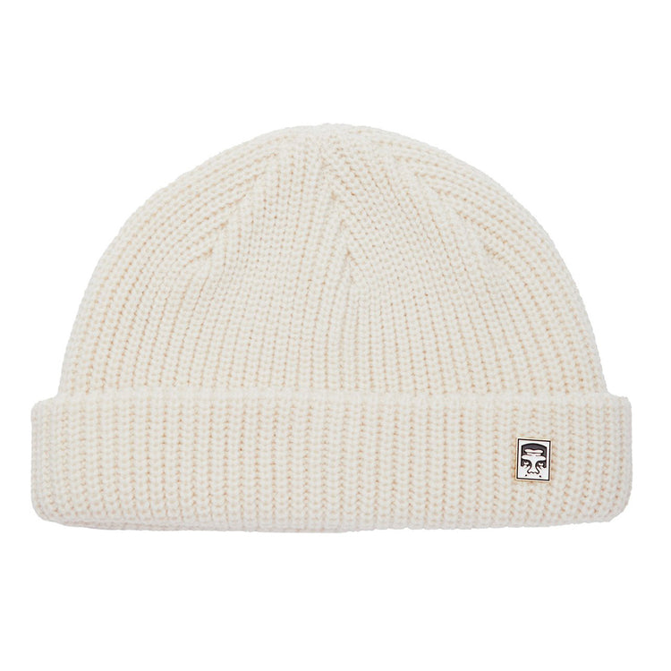 MICRO BEANIE UNBLEACHED - Cappellino a Cuffia Bianco 100030125 UBL OBEY 