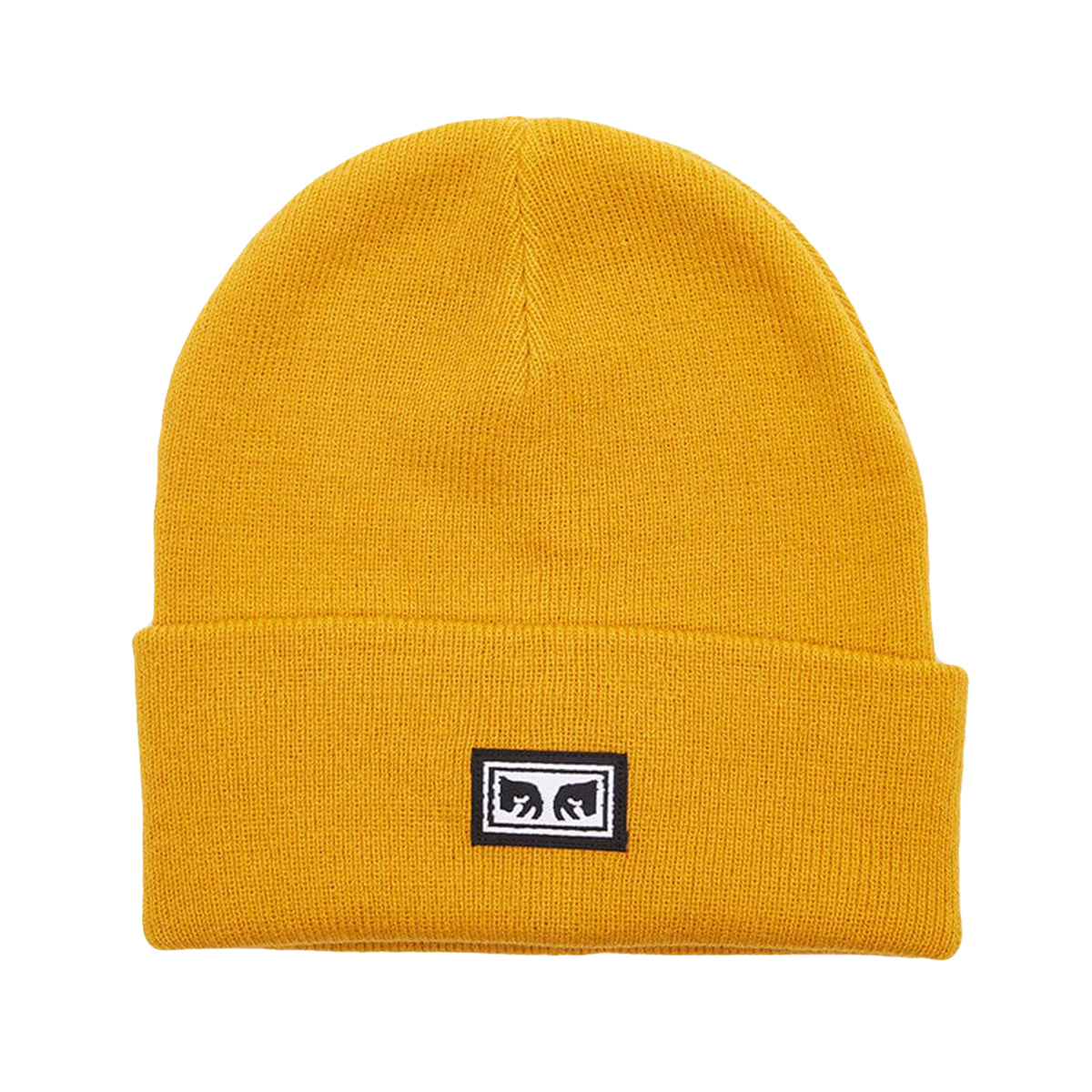 Icon Eyes Beanie Satin Brass - Cappellino in Maglia Arancione 100030132 BRA OBEY 