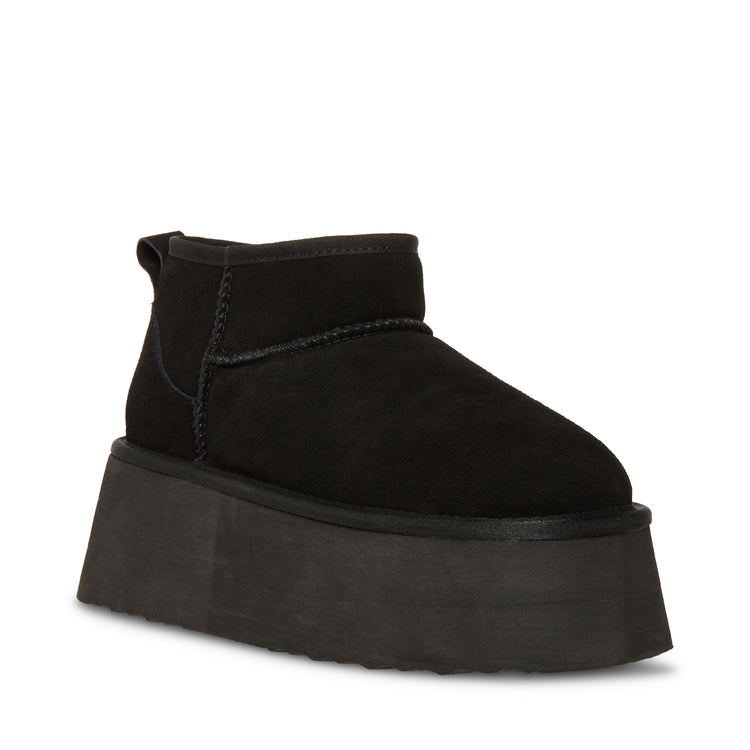 Campfire Tan Suede Black - Stivali Donna Neri SMSCAMPFIRE 015 STEVE MADDEN 