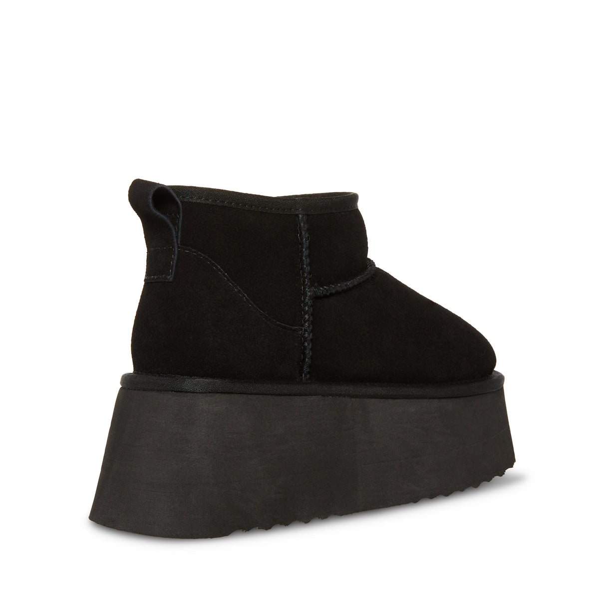 Campfire Tan Suede Black - Stivali Donna Neri SMSCAMPFIRE 015 STEVE MADDEN 