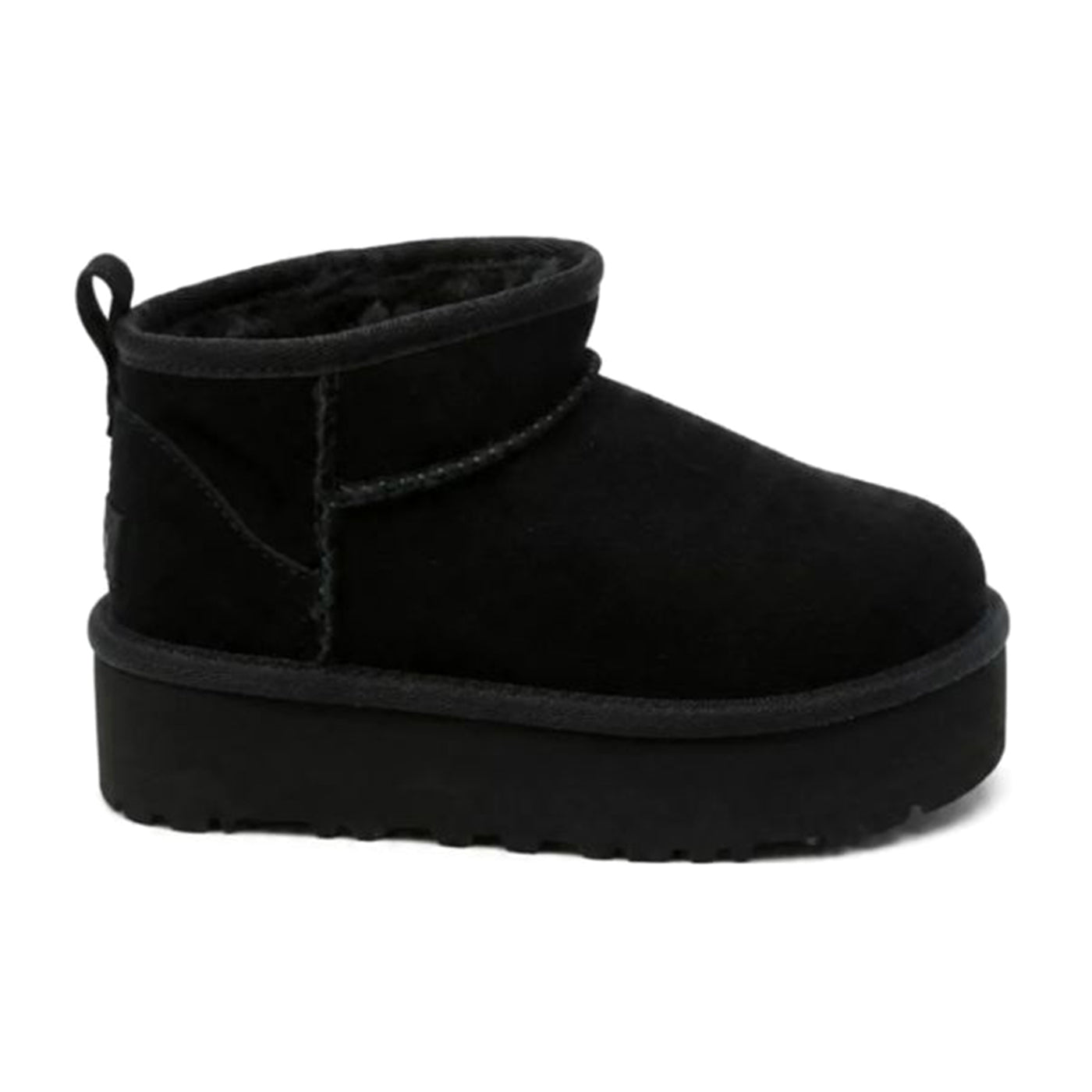 UGG® CLASSIC ULTRA MINI PLATFORM BLACK - Stivaletti Bambini Neri 1157791K BLK UGG 