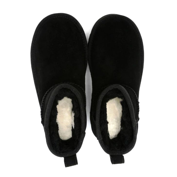 UGG® CLASSIC ULTRA MINI PLATFORM BLACK - Stivaletti Bambini Neri 1157791K BLK UGG 