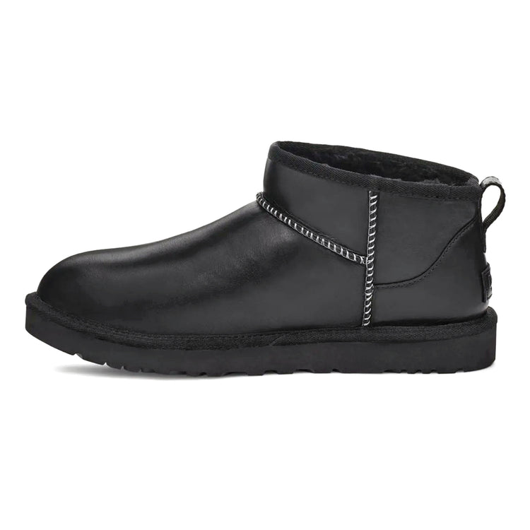 UGG® M CLASSIC ULTRA MINI LTHR REGENERATE BLACK - Stivali Uomo Neri UGMCLUMLRBLK1158191M . UGG 