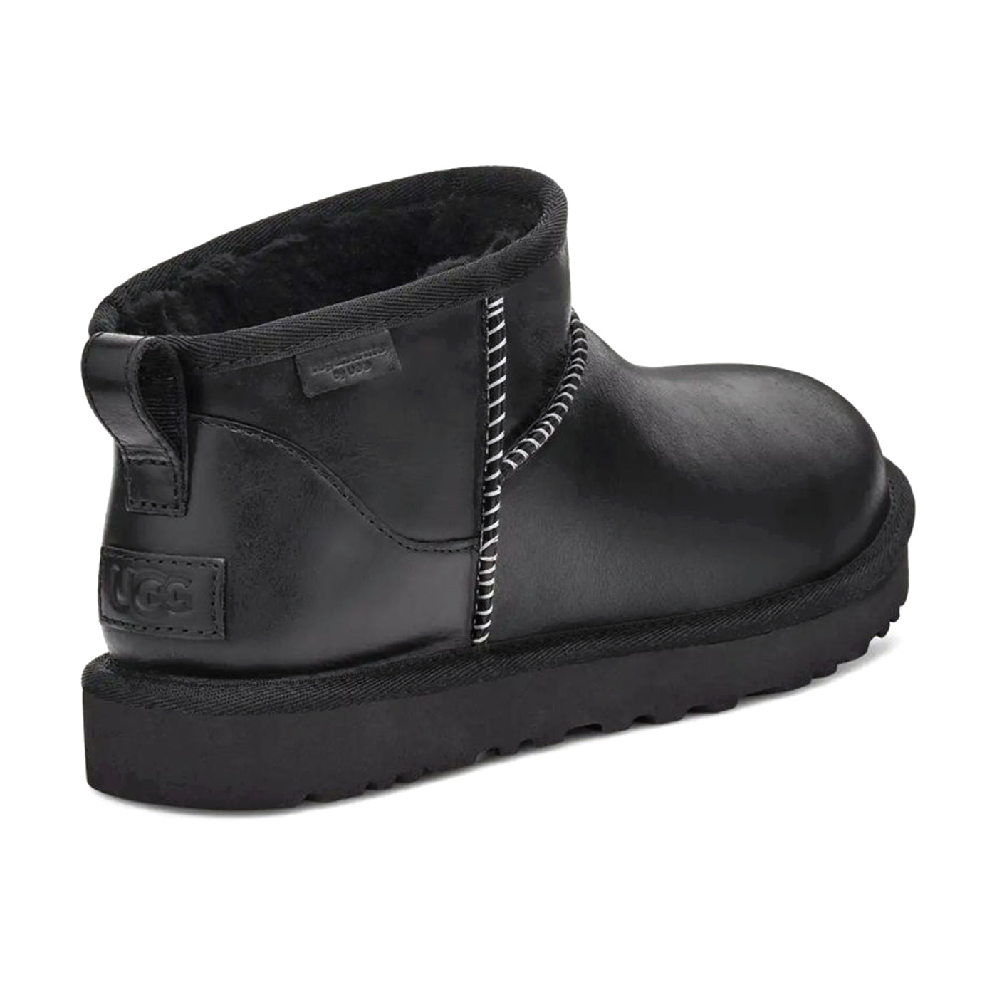 UGG® M CLASSIC ULTRA MINI LTHR REGENERATE BLACK - Stivali Uomo Neri UGMCLUMLRBLK1158191M . UGG 