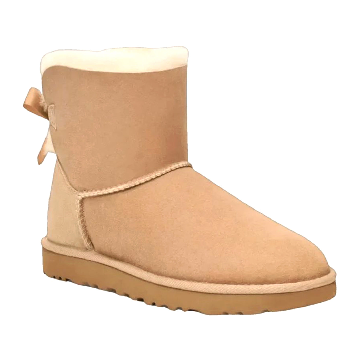 UGG® W MINI BAILEY BOW II SAND - Stivali Donna Beige W1016501-SAN . UGG 