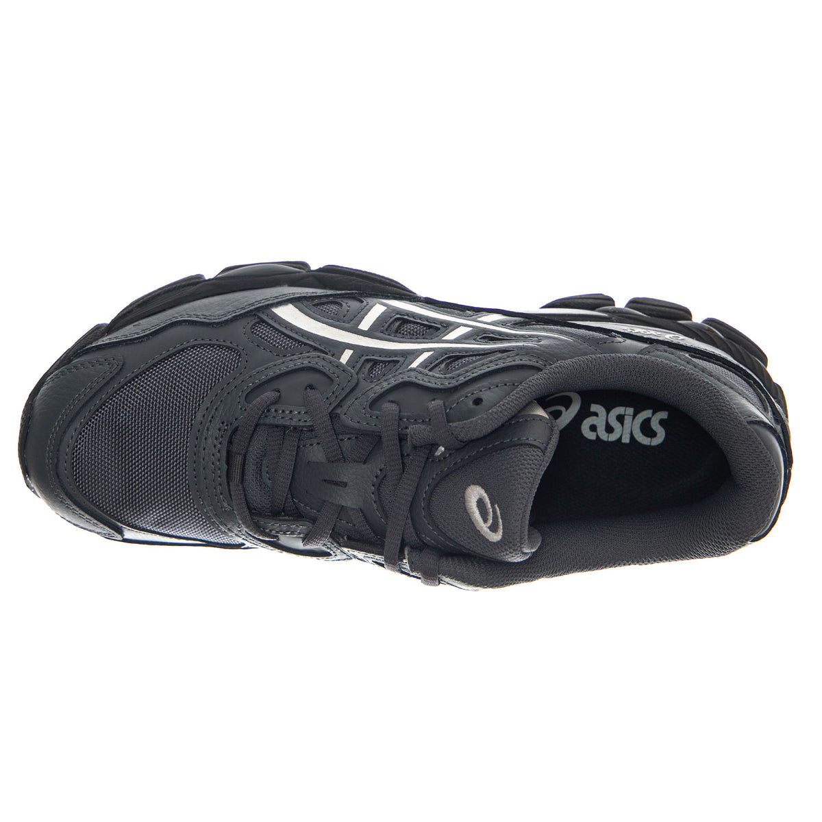 GEL-NYC CARRIER GREY/PURE SILVER - Scarpe Stringate Uomo Verde Scuro 1203A280 022 ASICS 