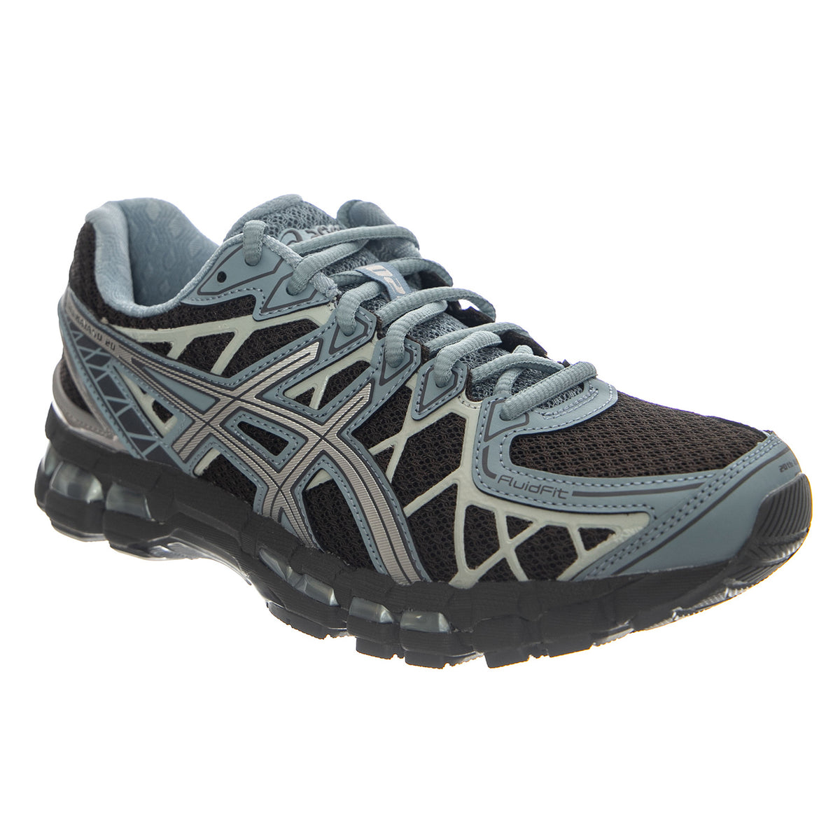 GEL-KAYANO 20 Black Coffee/Pure Silver - Scarpe Sportive Unisex Marroni/Argento<BR/><BR/> 1203A388 200 ASICS 