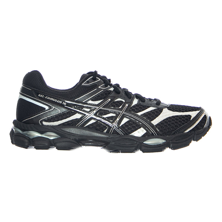 GEL-CUMULUS 16 BLACK / BLACK - Scarpe Stringate Uomo Nere 1203A733 002 ASICS 