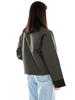 Barbour Wendy Casual Jacket Olive - Giacca Donna Marrone<BR/><BR/> 262MLCA0422 OL51 BARBOUR 