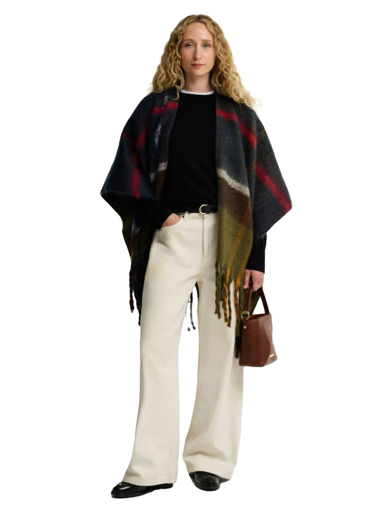 Barbour Isla Boucle Serape Classic Tartan - Mantella Multicolore 262MLSC0353 TN12 BARBOUR 