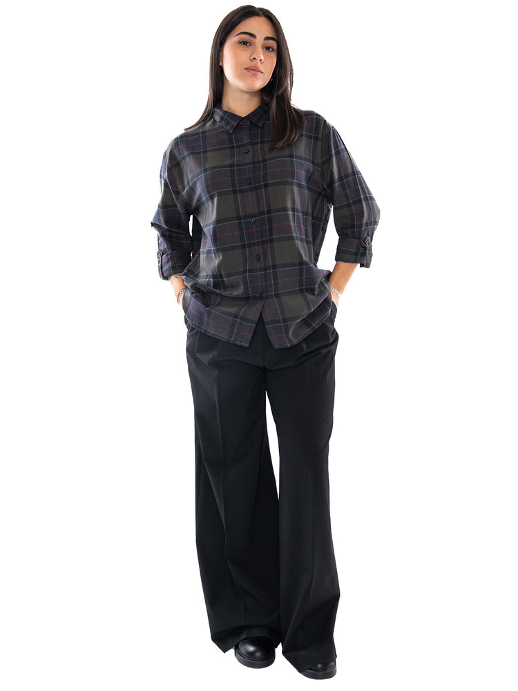 Barbour Elishaw Shirt Shadow Classic Tartan - Camicia Donna Scozzese 262MLSH1560 TN43 BARBOUR 