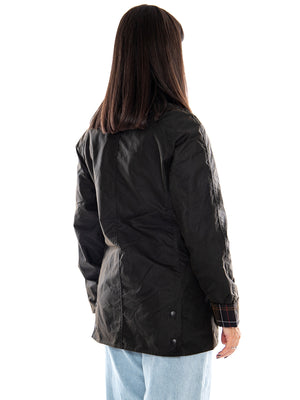 Barbour Classic Beadnell Wax Jacket Olive / Brown - Giacca Donna Marrone 262MLWX0668 OL71 BARBOUR 